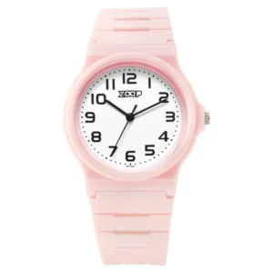 White Dial & Pink Strap for Girls Kids